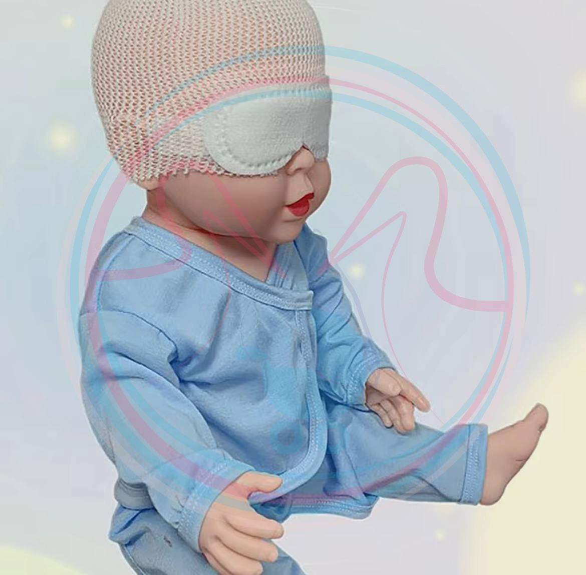 Защитная маска для глаз при фототерапии