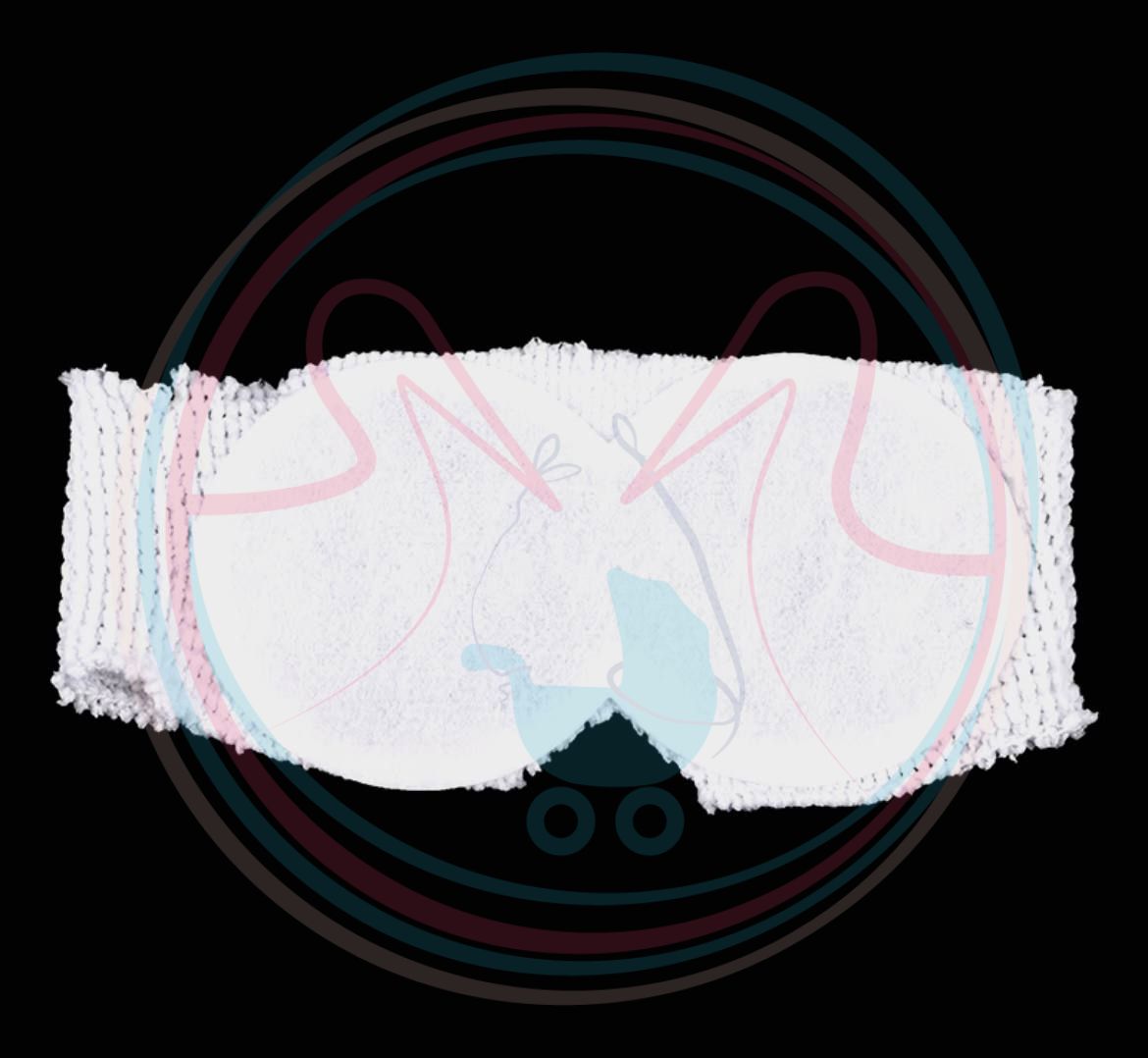 Защитная маска для глаз при фототерапии